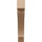 Ekena Millwork 3-inch W x 18-inch D x 18-inch H Aspen Rough Cedar Woodgrain TimberThane Knee Brace, Primed BRCUR03X18X18ASPRCPR - alternate 3